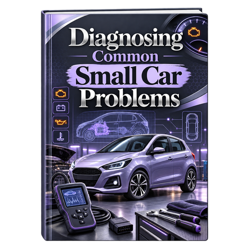 Diagnosing Common Small Car Problems ebook cover